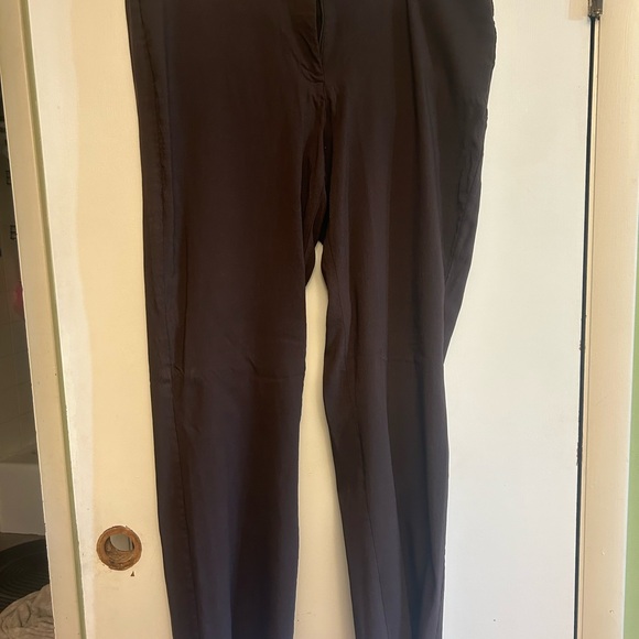 Lane Bryant Dark Brown Pants - Picture 1 of 2